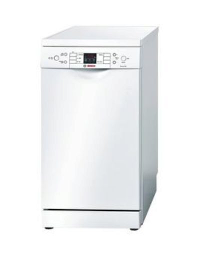 Bosch Sps53M02Gb 9-Place Slimline Dishwasher - White Bosch Sps53M02Gb 9-Place Slimline Dishwasher - White